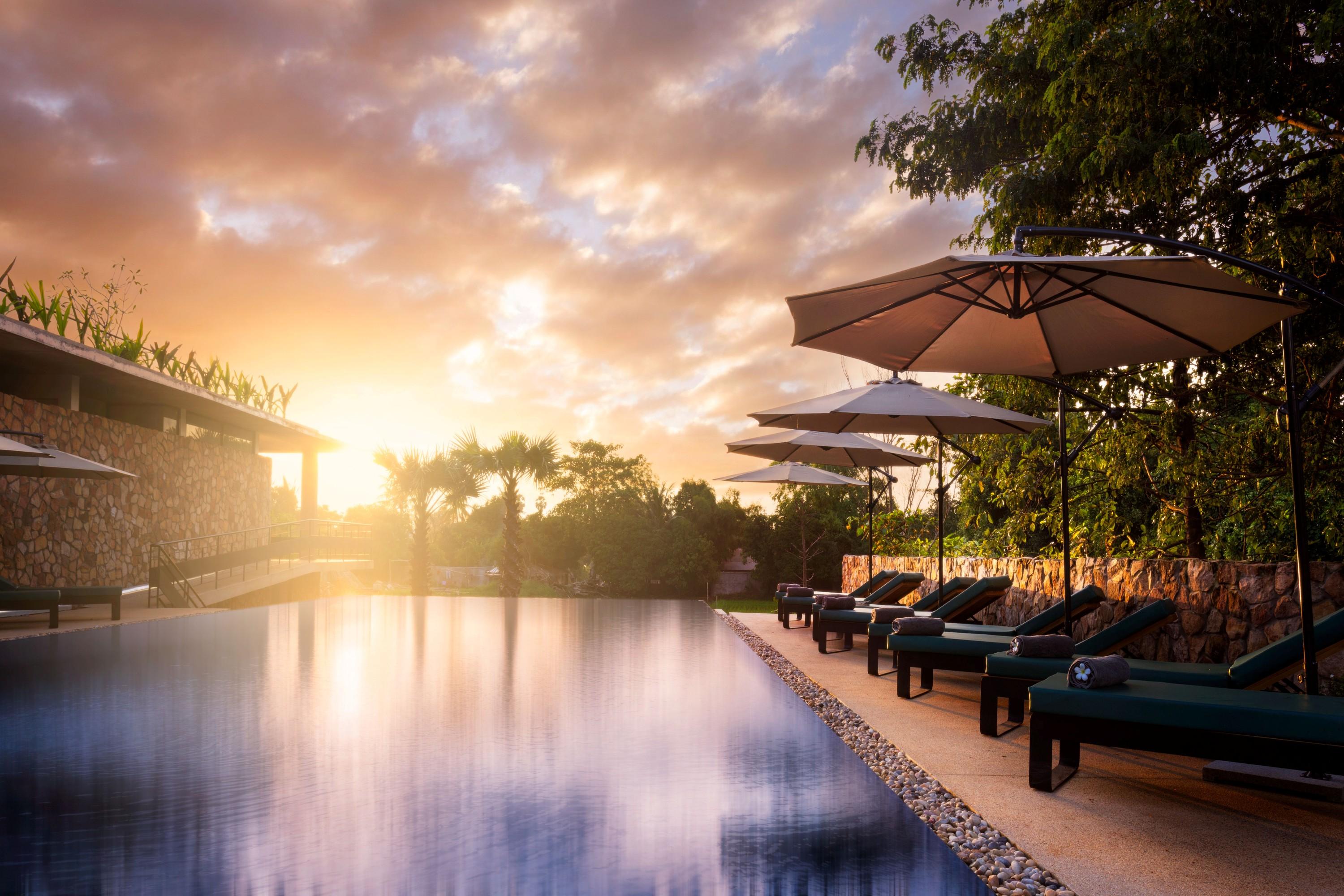 ฮิลล็อค โฮเต็ล แอนด์ สปา Hotel เสียมราฐ ภายนอก รูปภาพ